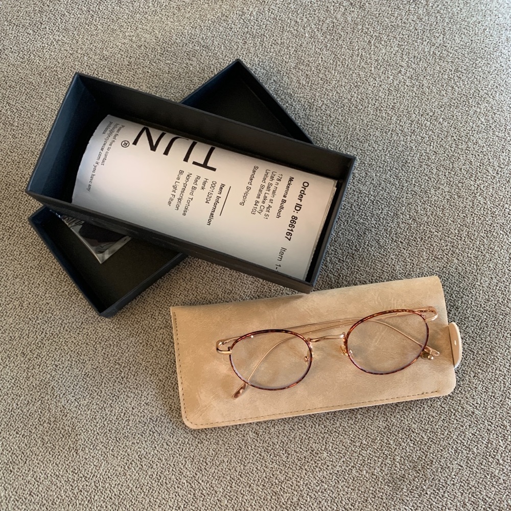 Tijn blue light filtering eye glasses